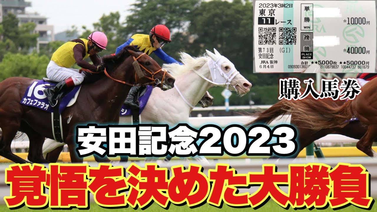 魂の単複5万円大勝負！？ついやり過ぎちゃいました、、、【安田記念2023】