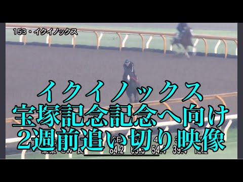 イクイノックス 宝塚記念に向け2週前追い切り映像