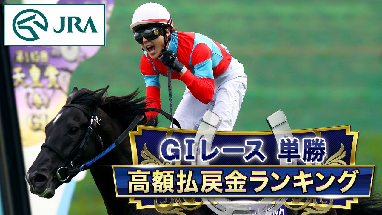 【大金星】GⅠレース・単勝高額払戻金ランキング | JRA公式