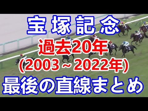 【競馬】宝塚記念（2003～2022年）最後の直線まとめ
