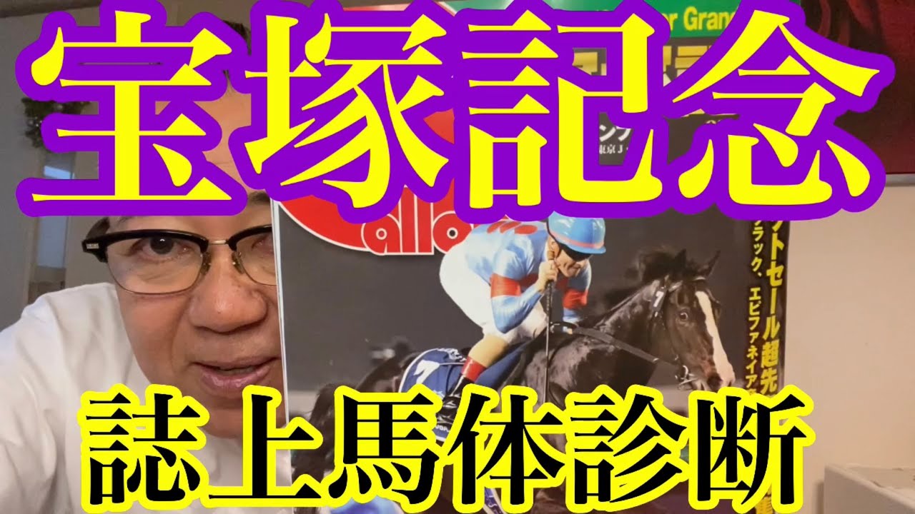 【宝塚記念・誌上馬体診断】焼き鳥美味し‼︎