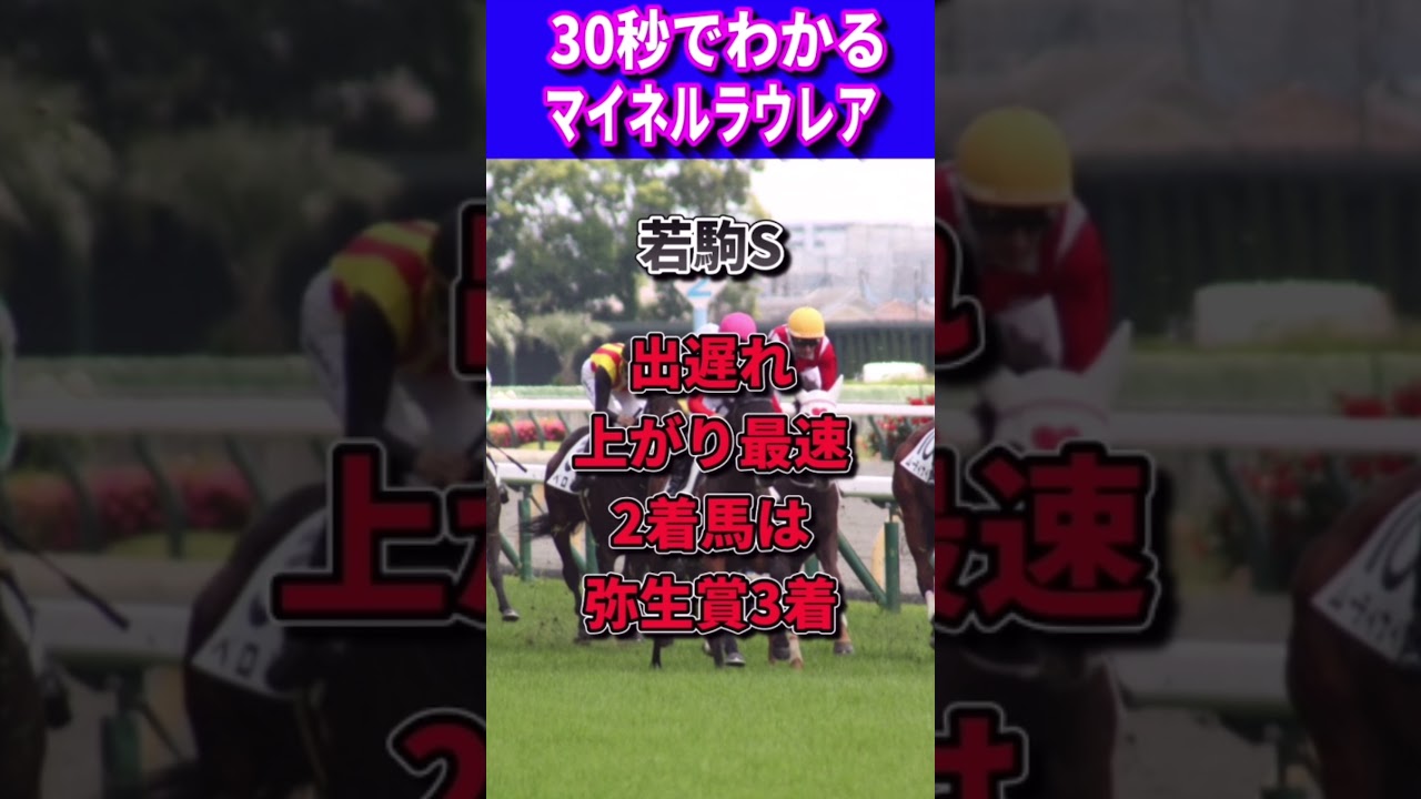 【皐月賞2023】30秒でわかるマイネルラウレア