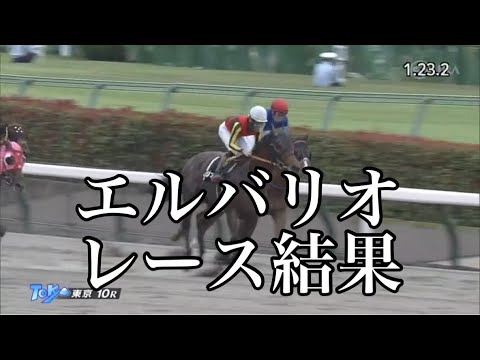 6/4 東京10R 麦秋S レース結果【エルバリオ】