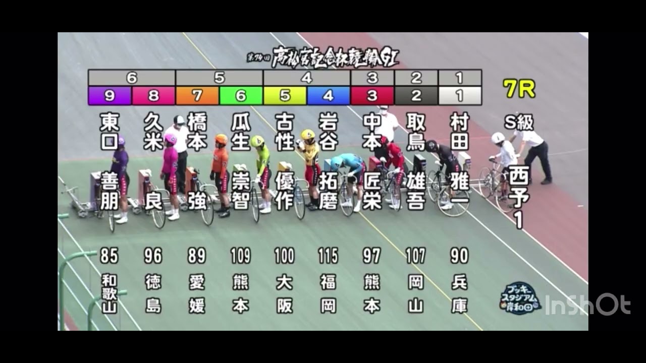 【全部見たい人向け】高松宮記念競輪全レースダイジェストまとめてみました(^^)