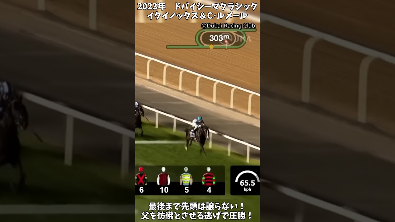 【競馬】『イクイノックス』宝塚記念はどの戦法で走るのか…！【ドバイシーマクラシック】 #short
