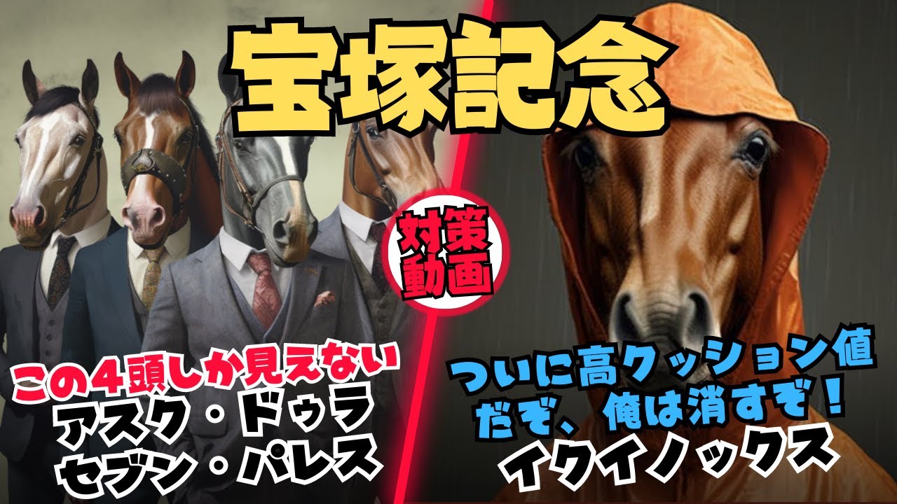 【宝塚記念2023　対策データ】阪神芝2200mの攻略→イクイノックスをついに消す時←うちの視聴者さんに人気のキタサンブラック産駒を高いクッション値で頭で買うやついねーよなぁ！？