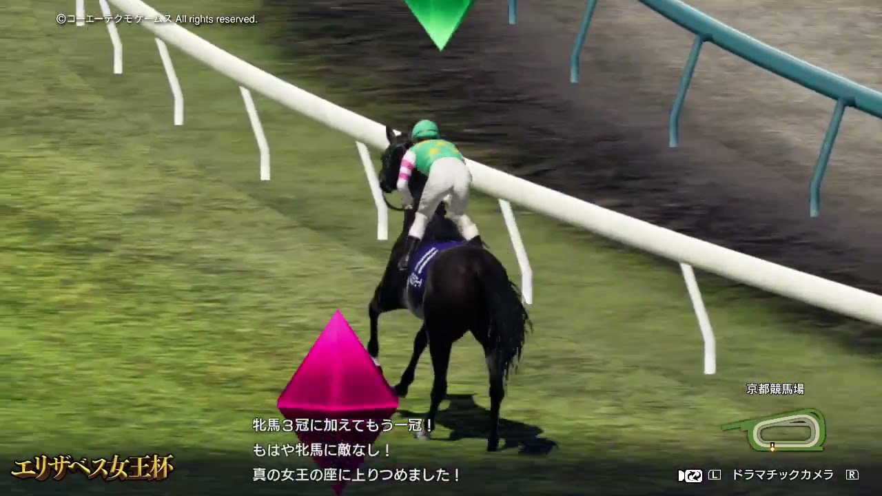 メジロラモーヌ 秋華賞 1着 牝馬三冠達成 ウイニングポスト10