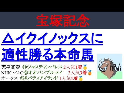 【宝塚記念2023】イクイノックスに適性で勝る◎本命馬◎【競馬予想】