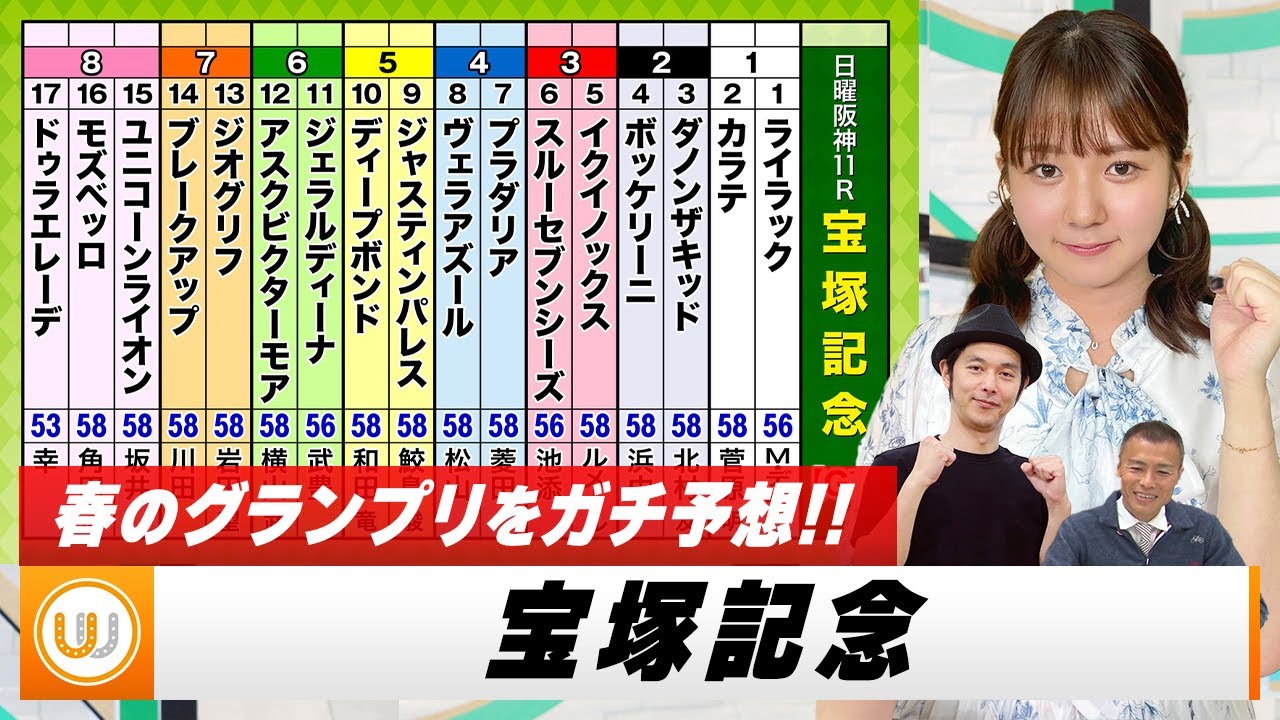 【宝塚記念】上半期の締めくくり！春のグランプリレースをガチ予想『キャプテン渡辺の自腹で目指せ100万円！』6月24日（土）16:15〜 LIVE配信
