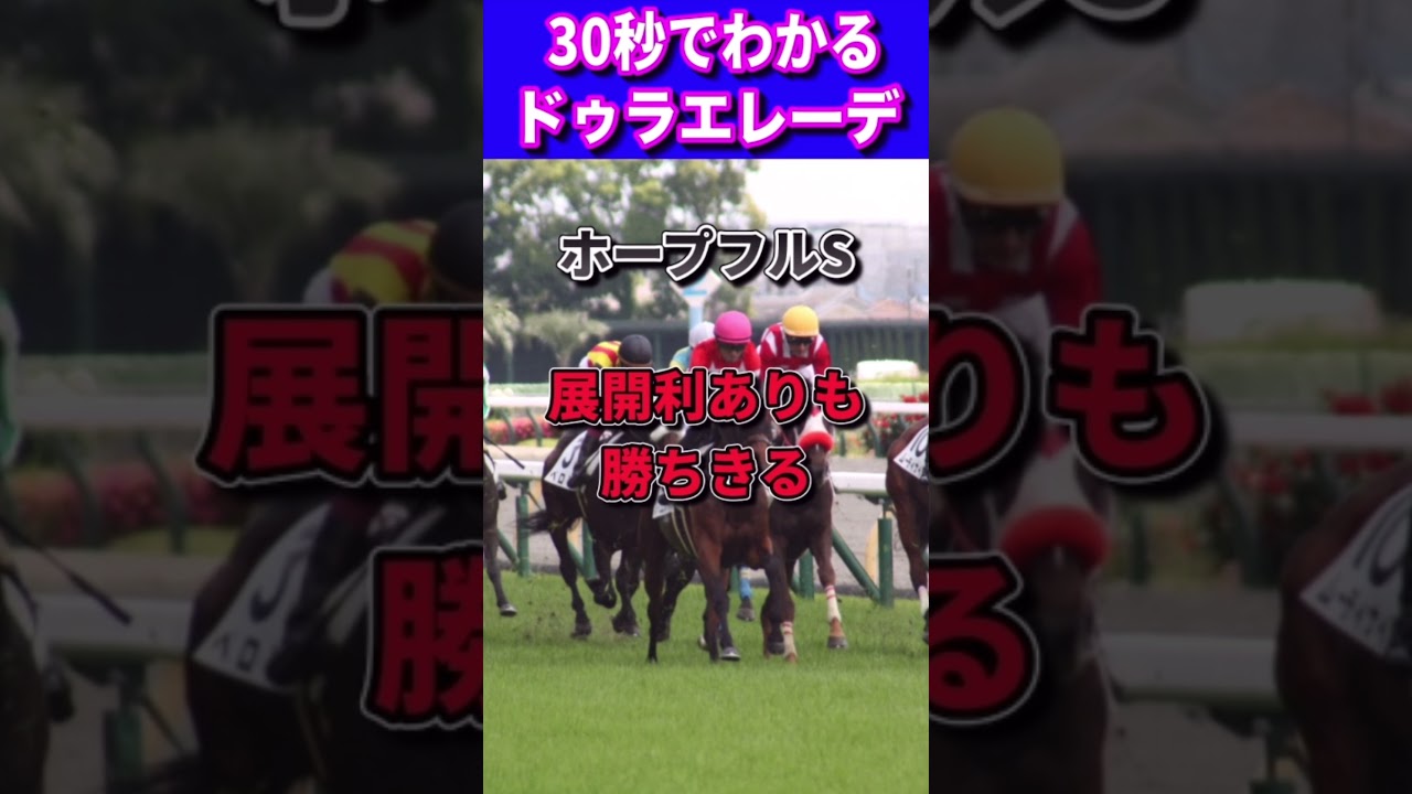 【宝塚記念2023】30秒でわかるドゥラエレーデ