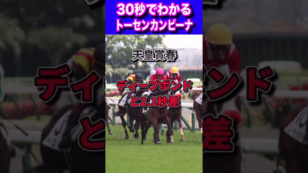 【天皇賞春2023】30秒でわかるトーセンカンビーナ