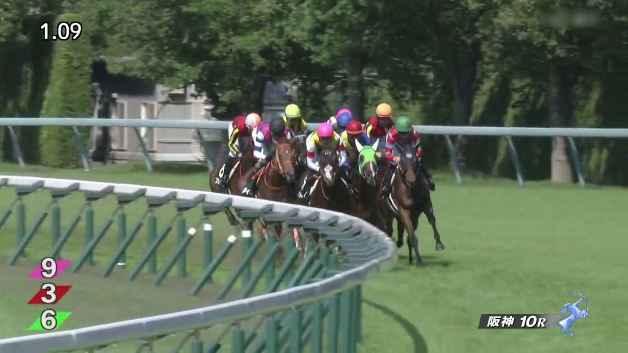 2023 06 17 阪神10R 垂水ステークス アルナシーム(坂井瑠星)