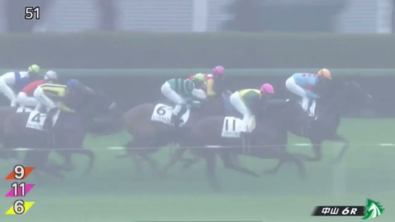 2023年3月18日（土）中山6R 3歳1勝クラスレース映像【ロードディフィート】