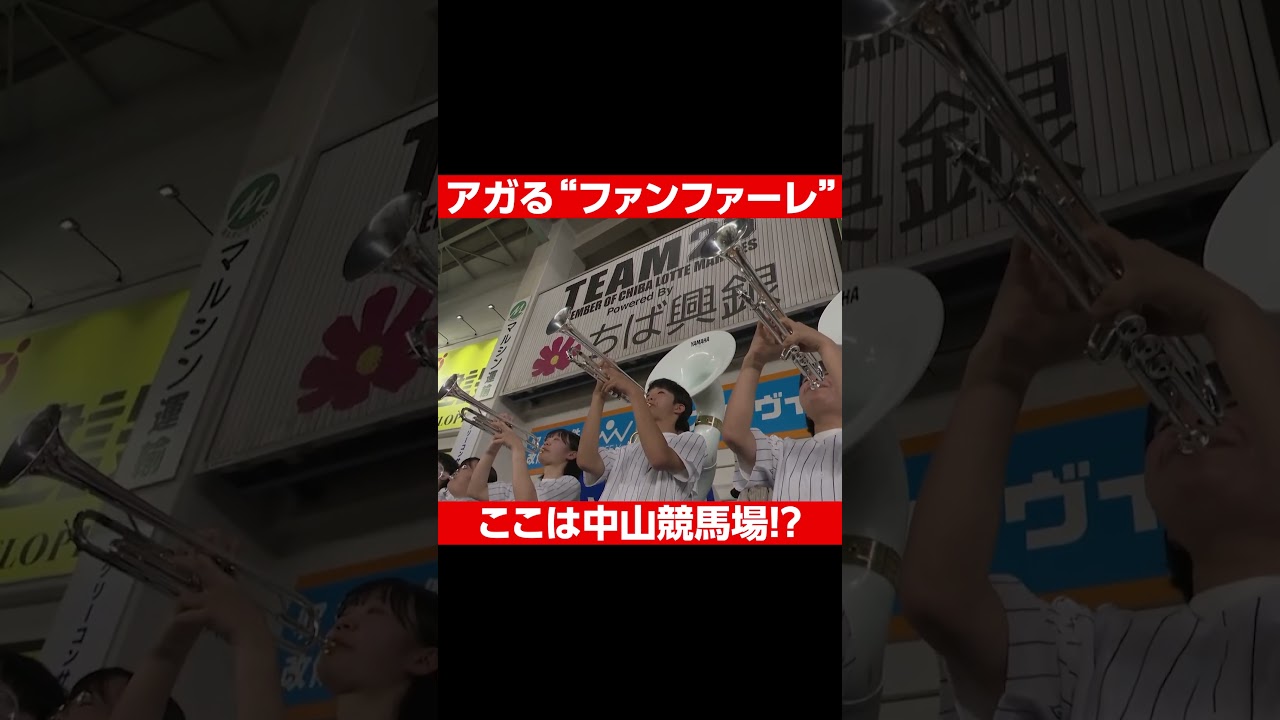ここは中山競馬場!?…最高にアガるファンファーレ #shorts