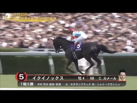 第64回宝塚記念(GI)2023本馬場入場【イクイノックス】