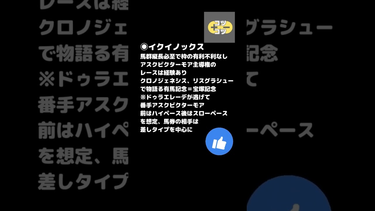 【オッズも実力も1強】宝塚記念2023最終決断 #shorts  #宝塚記念2023