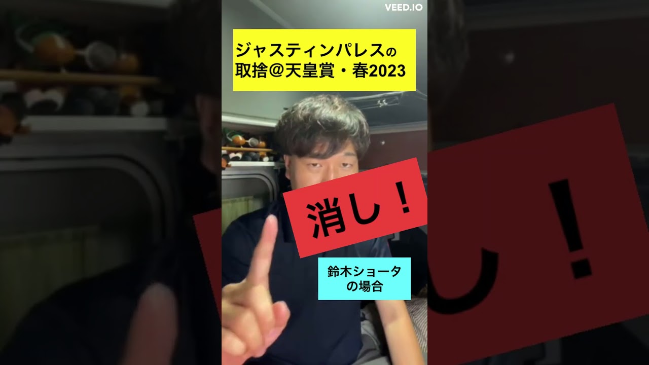 【天皇賞・春2023】ジャスティンパレスの取捨に迷う31歳牡　#競馬 #競馬予想 #shorts #ショータショート