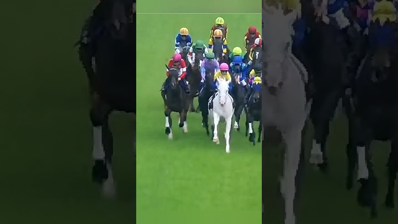 ソダシ 斜行  ヴィクトリアマイル #そこまでひどくはないと思うが…