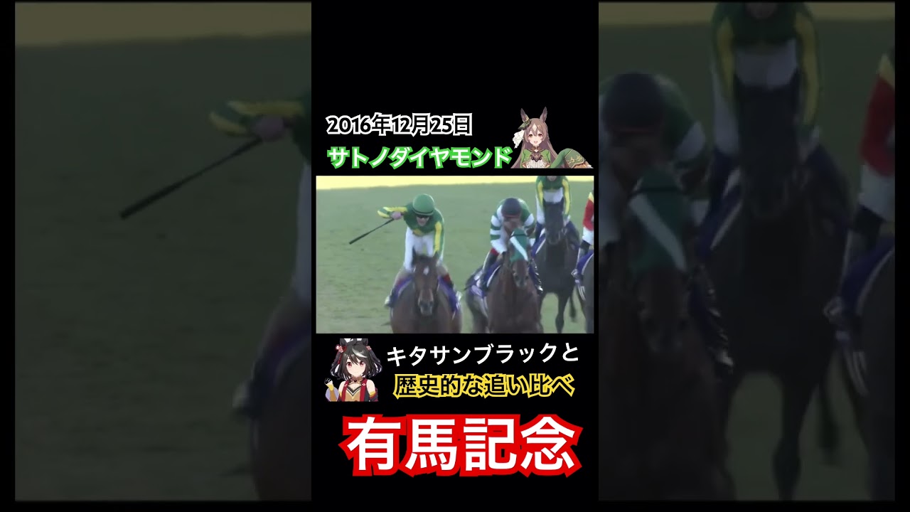 【ウマ娘】サトノダイヤモンド　キタサンブラック　レース映像　有馬記念