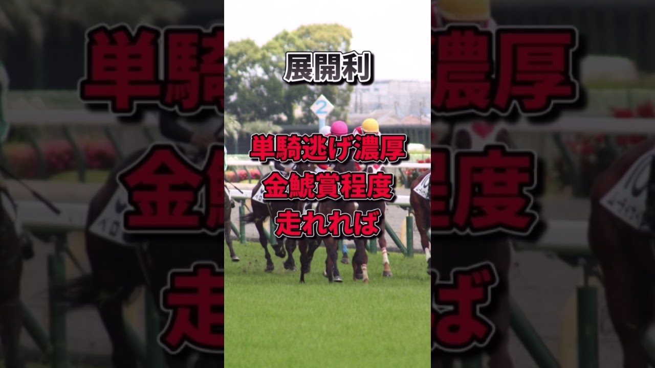 【大阪杯2023】30秒でわかるジャックドール