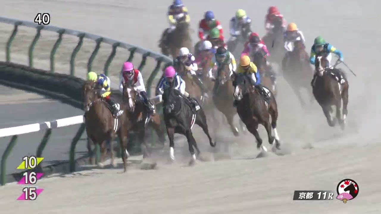 2023 04 22 京都11R 京都グランドオープン(OP) ドンフランキー(池添謙一)