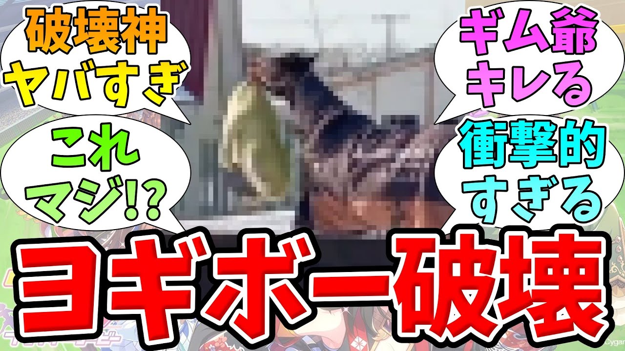 タニノギムレットの"衝撃的な行動"を目撃してしまった人たちの反応【ウマ娘プリティーダービー】