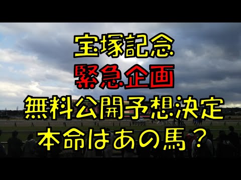２０２３年　宝塚記念【緊急企画　宝塚記念無料公開予想決定　イクイノックスは１強？】