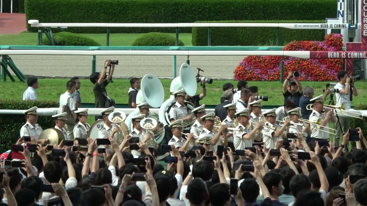 【宝塚記念2023】GIファンファーレ生演奏  陸上自衛隊第3音楽隊 現地映像