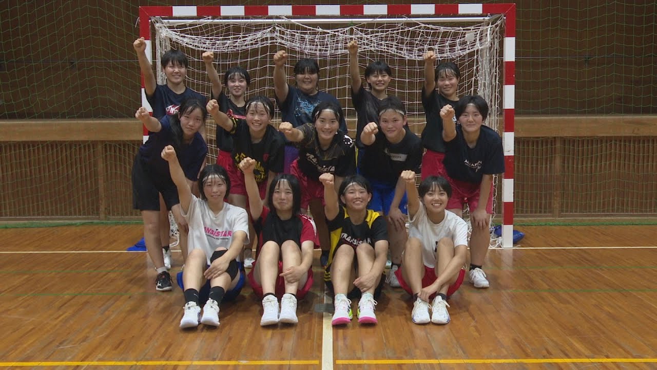 翔び立て若き翼　北海道総体２０２３　出場選手紹介　女子ハンドボールに出場　今治東中等教育学校　ハンドボール部