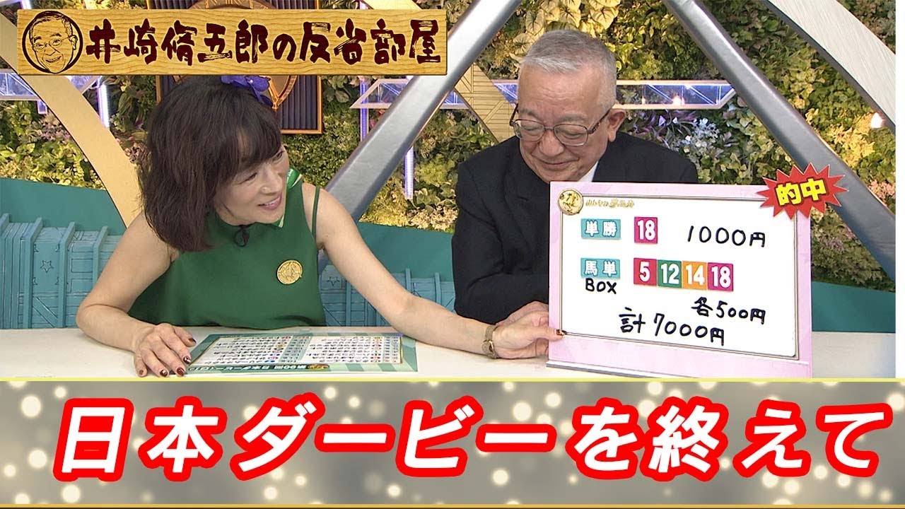 第285回井崎脩五郎の反省部屋「日本ダービーを終えて」