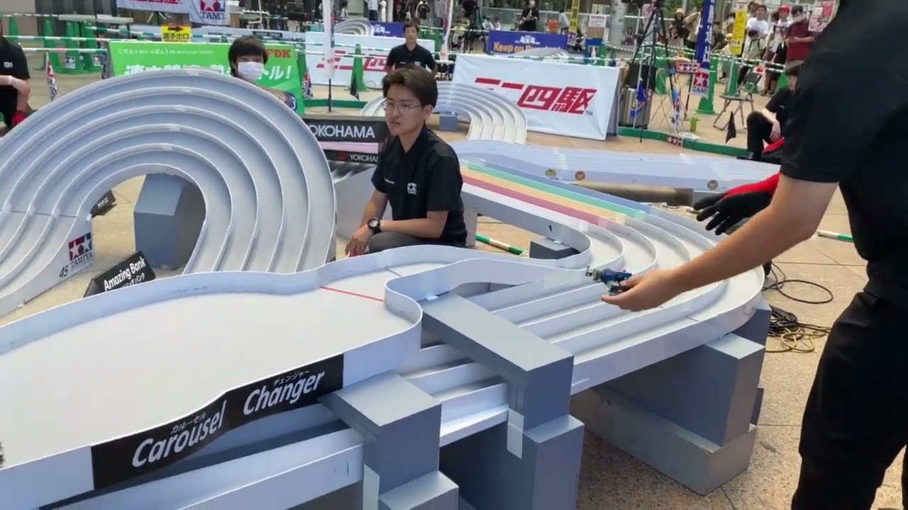 「ミニ四駆ジャパンカップ 2023」東京大会1、トライアルクラス決勝戦