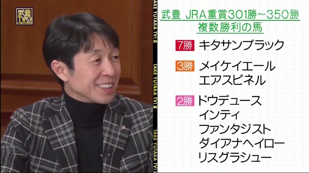 武豊TV！II 139 「有馬記念プレイバック＆ジョッキー新春座談会」2023年01月31日