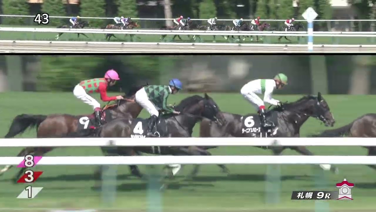 2023 07 22 札幌9R 北辰特別 レイベリング(横山武史)