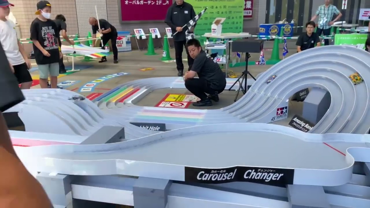 「ミニ四駆ジャパンカップ 2023」東京大会1、ジュニアクラス決勝戦