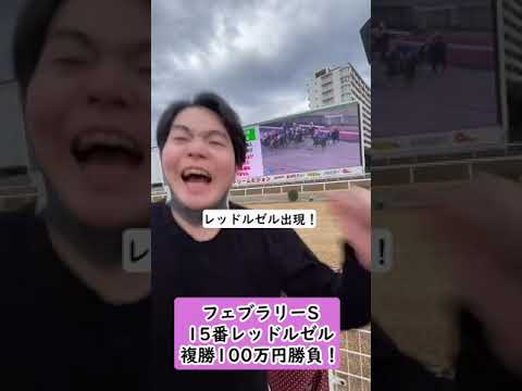 230万払い戻し！フェブラリーS100万円勝負！