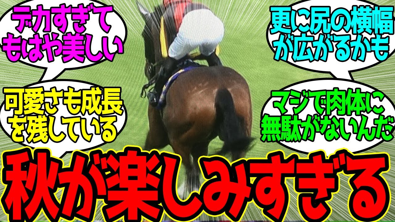 リバティアイランド ← あの肉体でまだ成長を残してるってマジか…に対するみんなの反応！【競馬 の反応集】