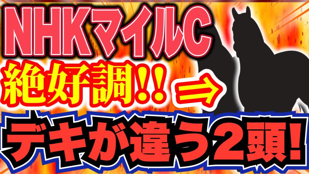 NHKマイルカップ 2023　絶好調のこの【穴馬】を見逃すな！