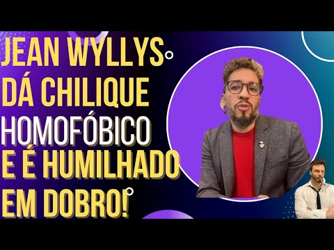 Jean Wyllys dá chilique mophobics e acaba humilhado em dobro!