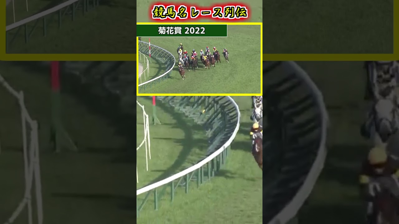 競馬名レース列伝　菊花賞 2022　#shorts　#アスクビクターモア　#ボルドグフーシュ　#ジャスティンパレス　#ガイアフォース　#セイウンハーデス　#ビーアストニッシド
