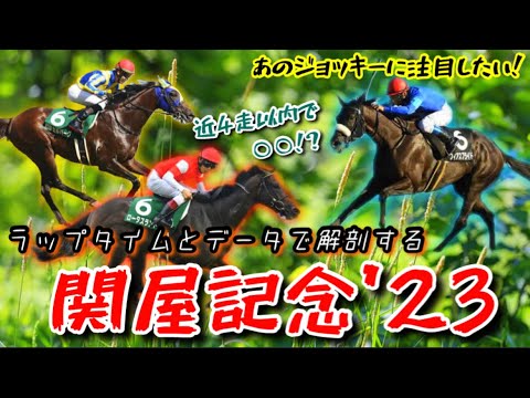【関屋記念'23】上位人気勢に不安材料あり！過去データから今年はあの騎手に注目！！【サマーマイル/真夏の予想バトル】