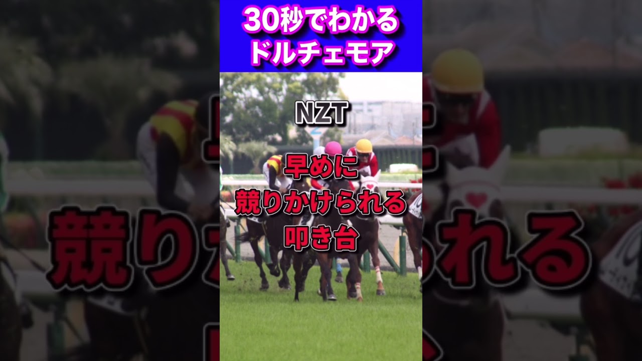 【NHKマイル2023】30秒でわかるドルチェモア