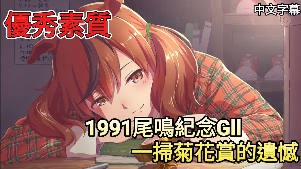 【中字】1991年鳴尾紀念（GII）～優秀素質  一掃菊花賞第四名的遺憾！漫長配角戲開幕前的最後一勝