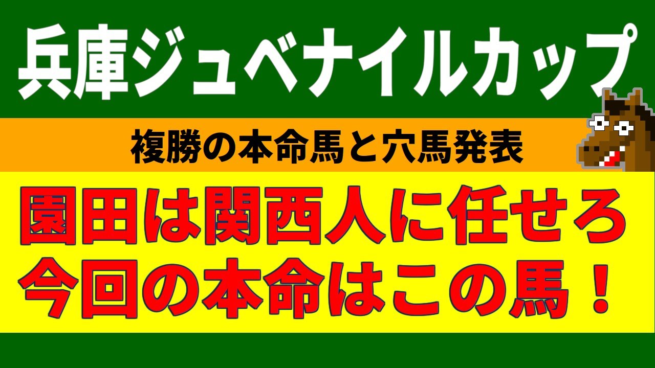 兵庫ジュベナイルカップ2023競馬予想