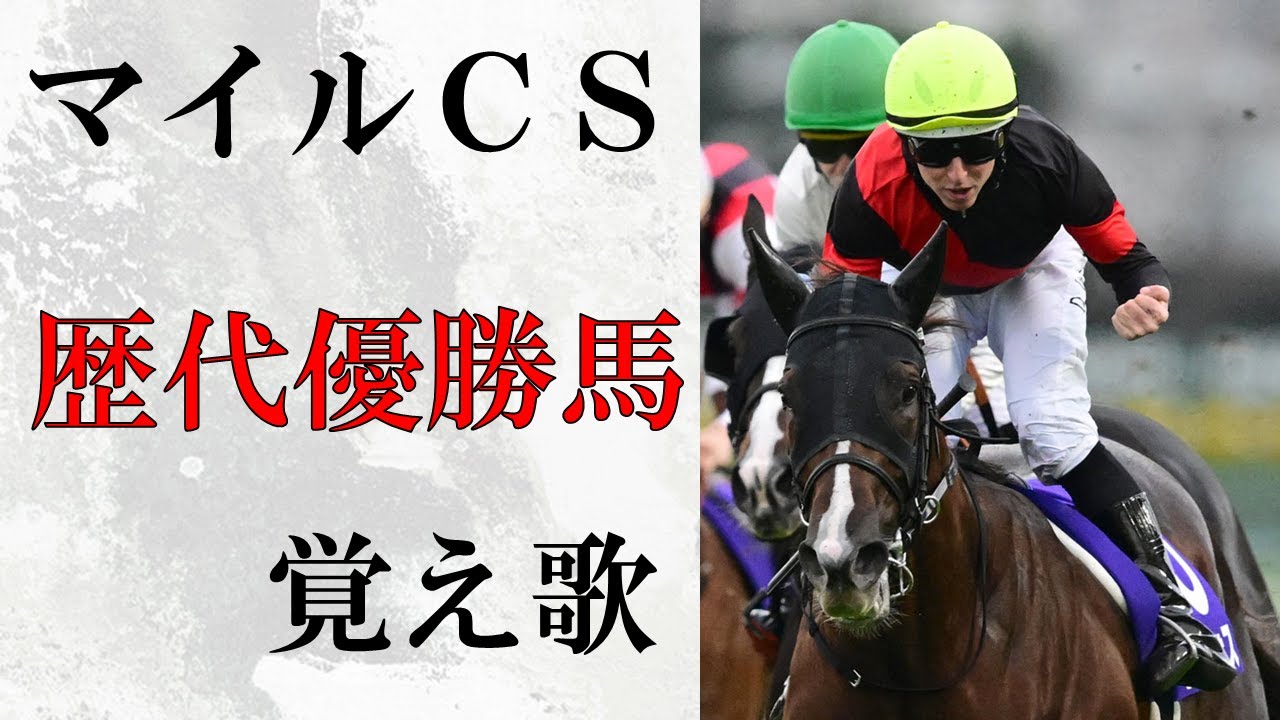 【覚え歌】「Happiness」でマイルCS歴代優勝馬 歌ってみた