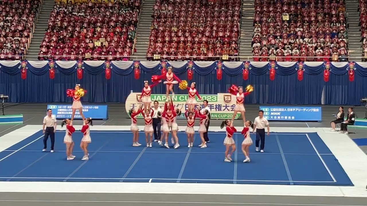 JAPAN CUP2023日本選手権大会　決勝DIVISION1中学校部門 箕面自由学園中学校・A1位　355.5点