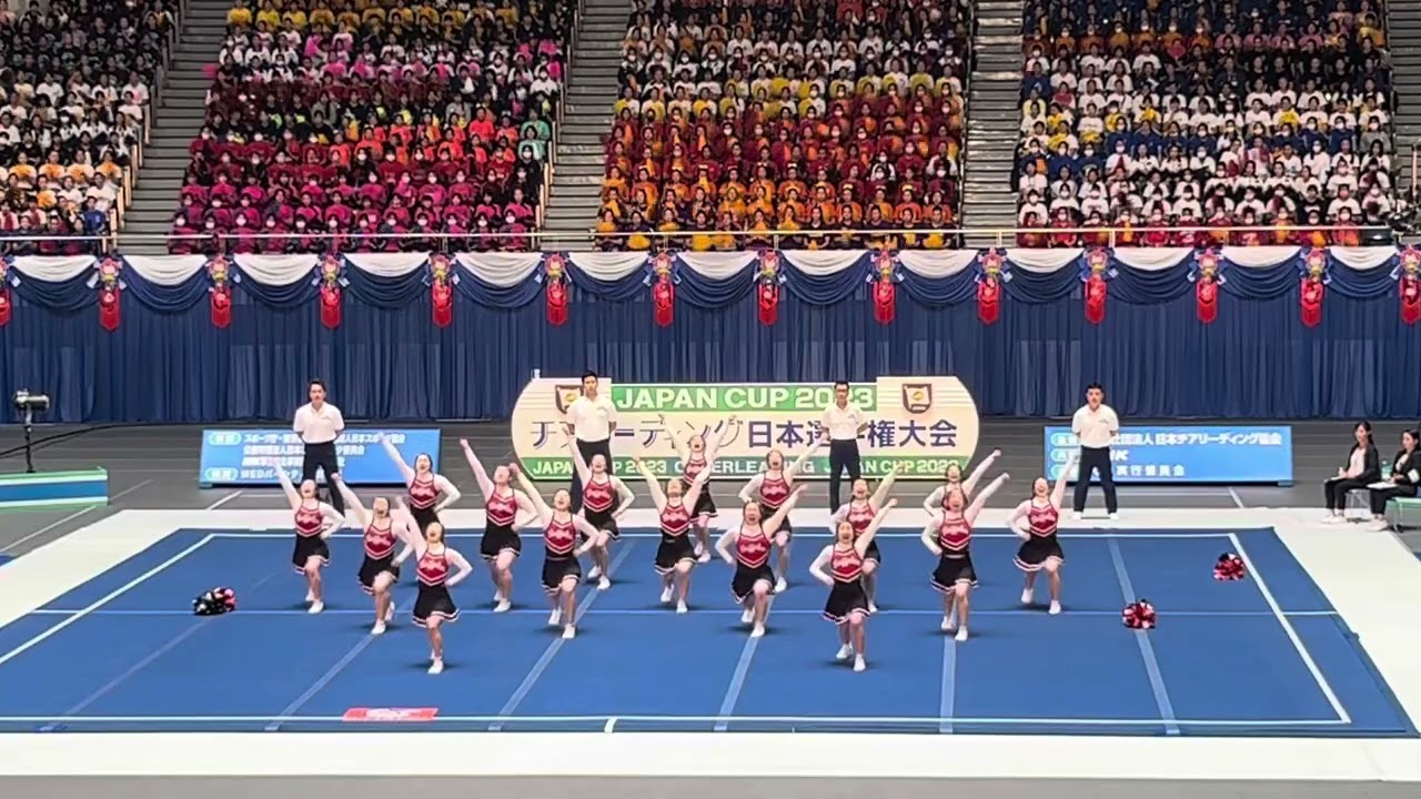 JAPAN CUP2023日本選手権大会　決勝DIVISION1大学生部門 帝京大学1位　396.5点