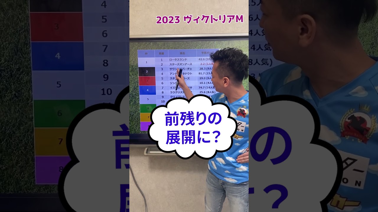 ヴィクトリアマイルのワンポイント予想