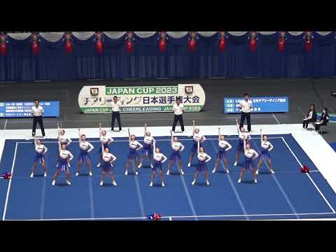 東京高等学校 JUICES ７位 自由演技競技DIVISION１ 高等学校部門 決勝 JAPAN CUP 2023.8.20