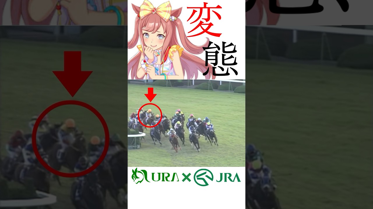 【目が醒める様な末脚】ウマ娘好きにも見て欲しい！ #アグネスデジタル #マイルチャンピオンシップ #ウマ娘 #競馬 #変態