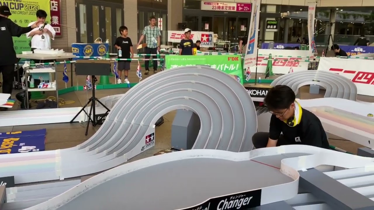 「ミニ四駆ジャパンカップ 2023」東京大会1、オープンクラス決勝戦